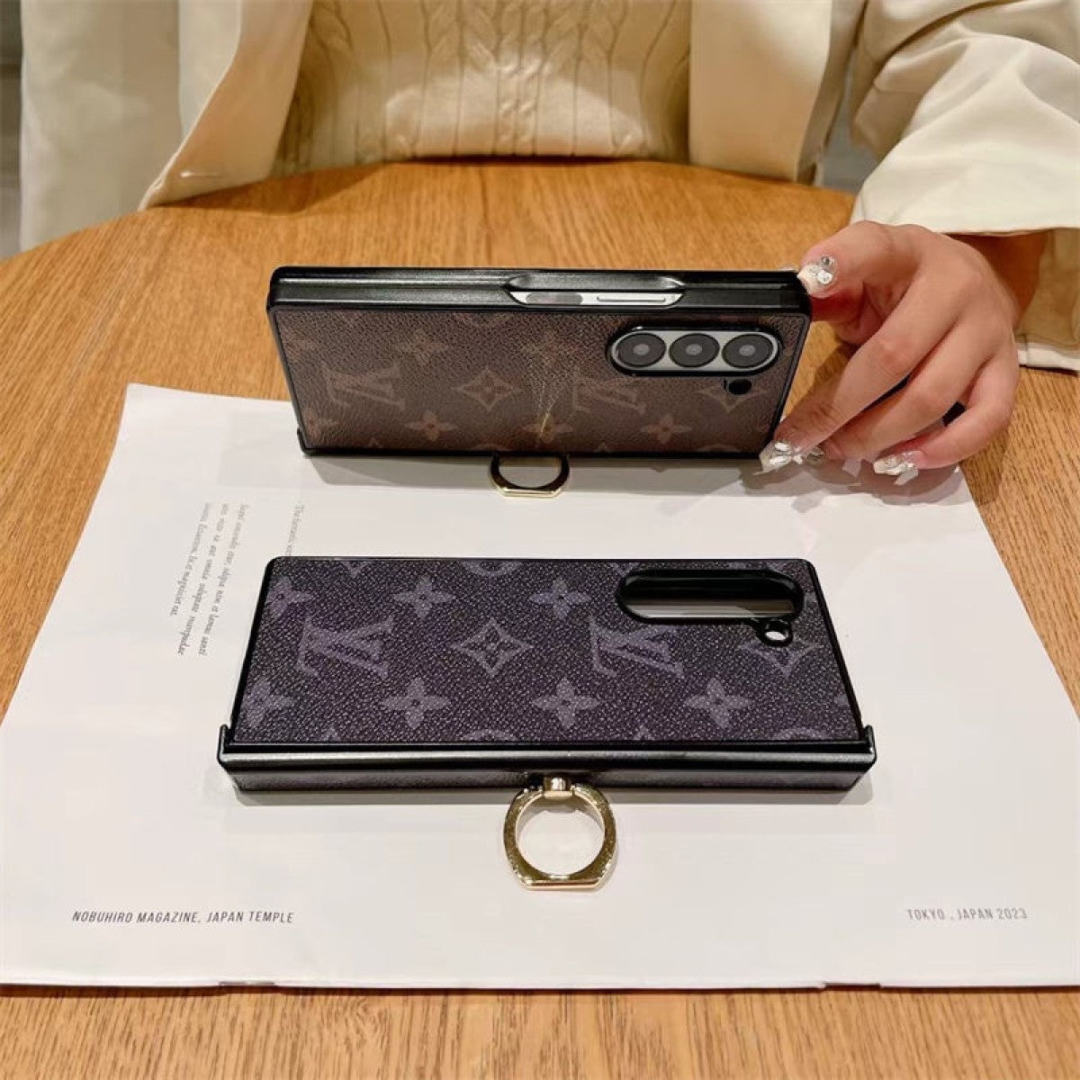 FlexGuard™ Leather Case – For Samsung Galaxy Z Fold Series