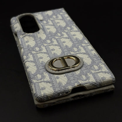 Luxury D-Inspired Fabric Case