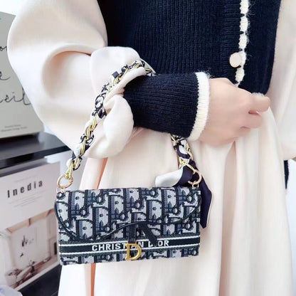 LuxCrossbody™ Leather Wallet Case