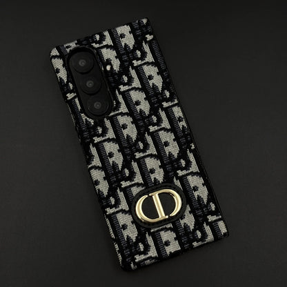 Luxury D-Inspired Fabric Case