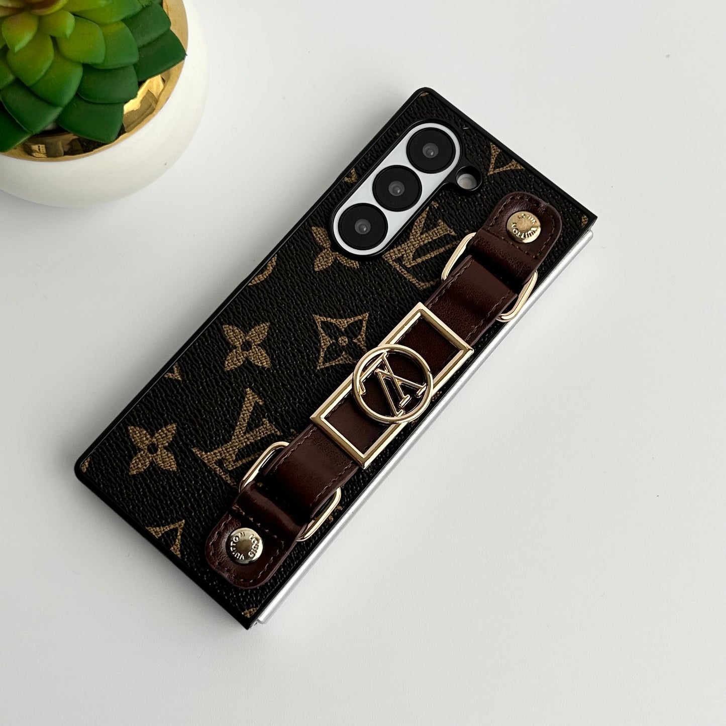 Luxury Strap Monogram Case