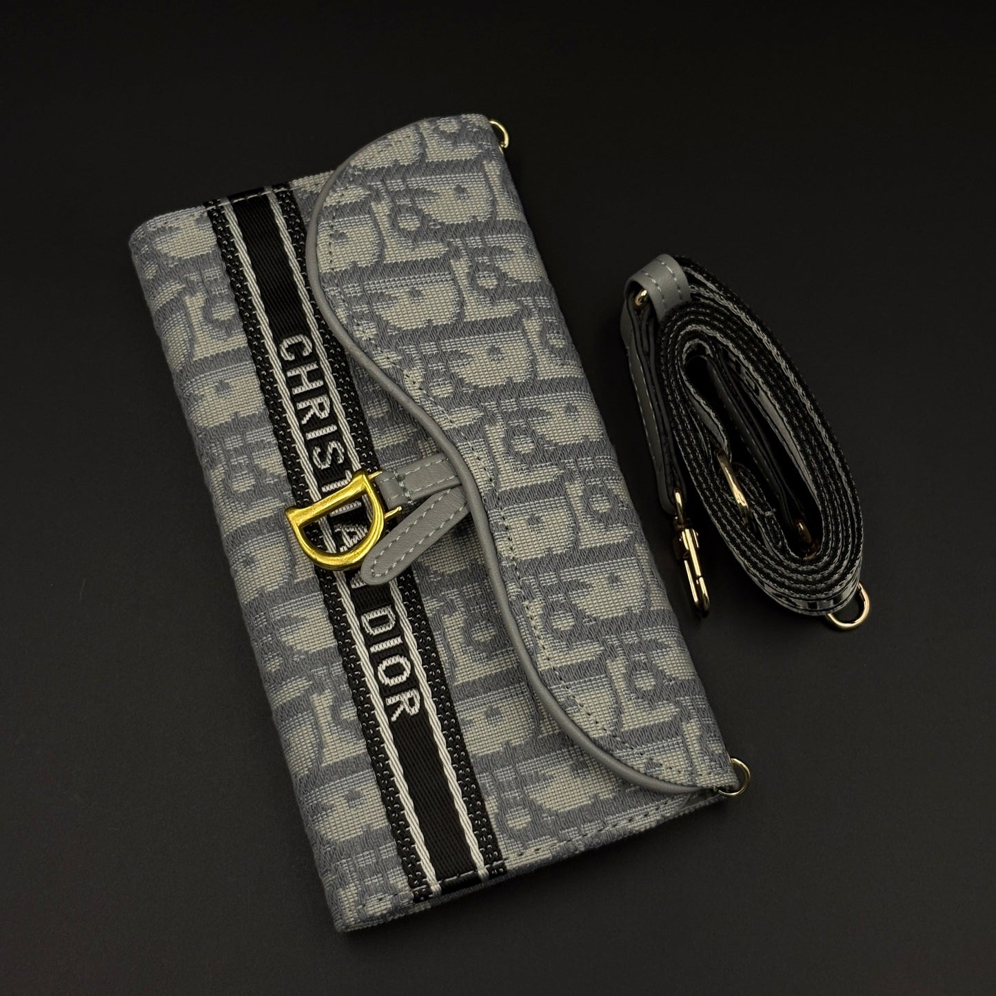 LuxCrossbody™ Leather Wallet Case