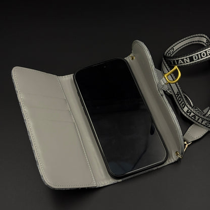 LuxCrossbody™ Leather Wallet Case