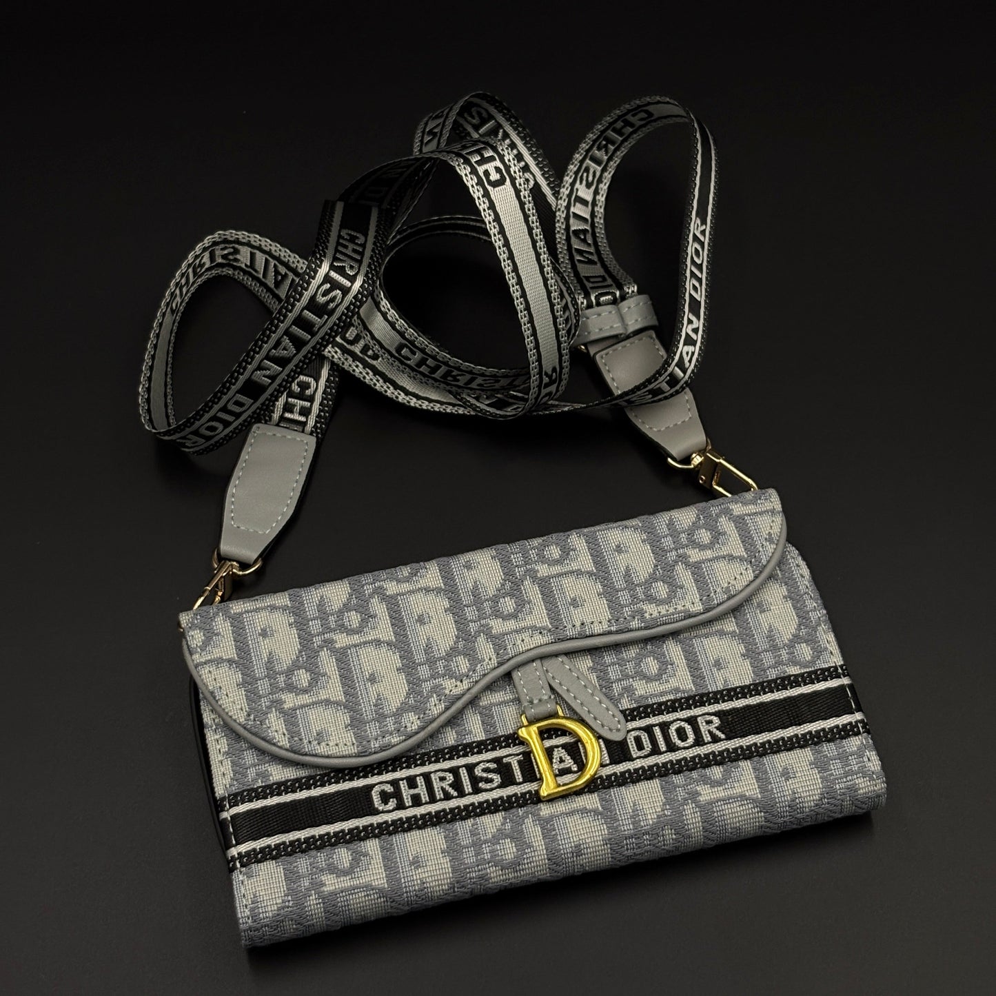 LuxCrossbody™ Leather Wallet Case