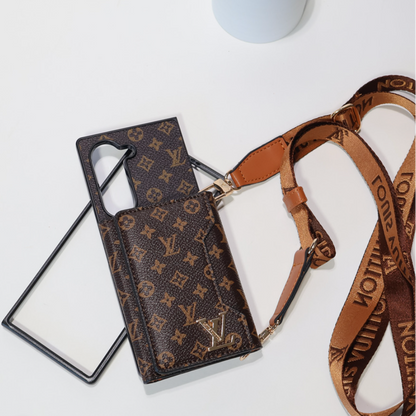 Luxury Wallet Flip Case for Z Fold