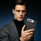 ToviaFold™ Carbon Fiber Magnetic Ring Stand Case