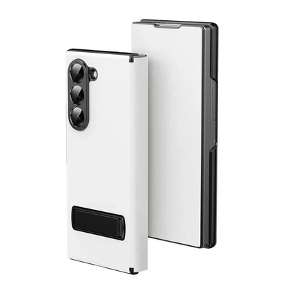 Luxury Leather Magnetic Kickstand Case