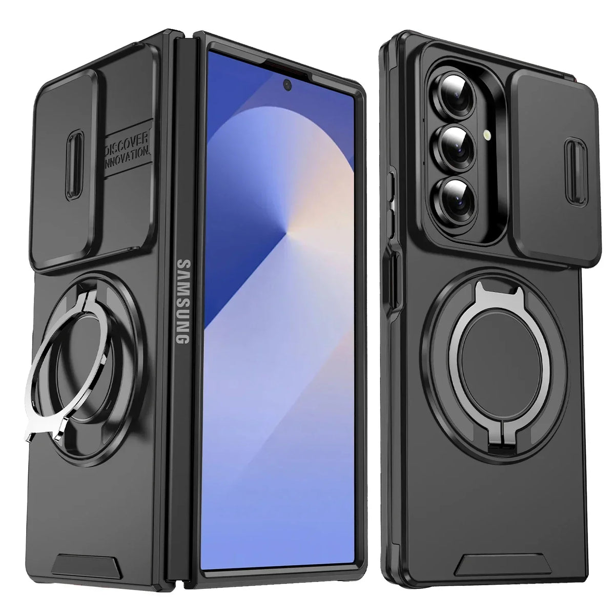 MagShield Fold – Magnetic Kickstand Case with Camera Cover for Z Fold