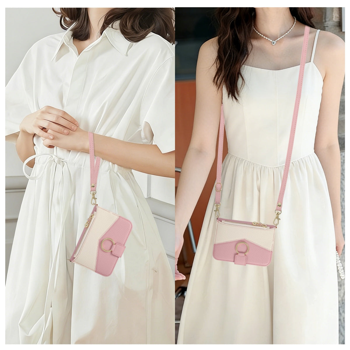 ToviaCarry™ Crossbody Wallet Case with Card Holder