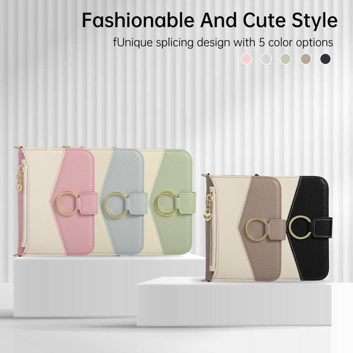 ToviaCarry™ Crossbody Wallet Case with Card Holder