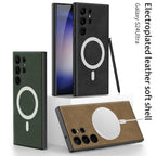 Shockproof Magnetic Wireless Charging S24 Ultra Case - Odin case