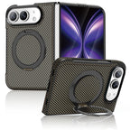ToviaFold™ Carbon Fiber Magnetic Ring Stand Case