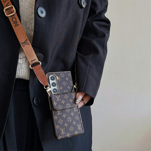LuxeCarry™ Crossbody Wallet Case