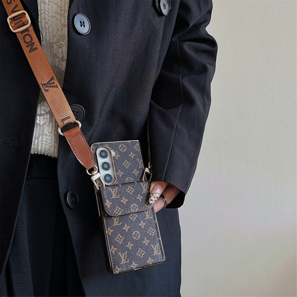 LuxeCarry™ Crossbody Wallet Case
