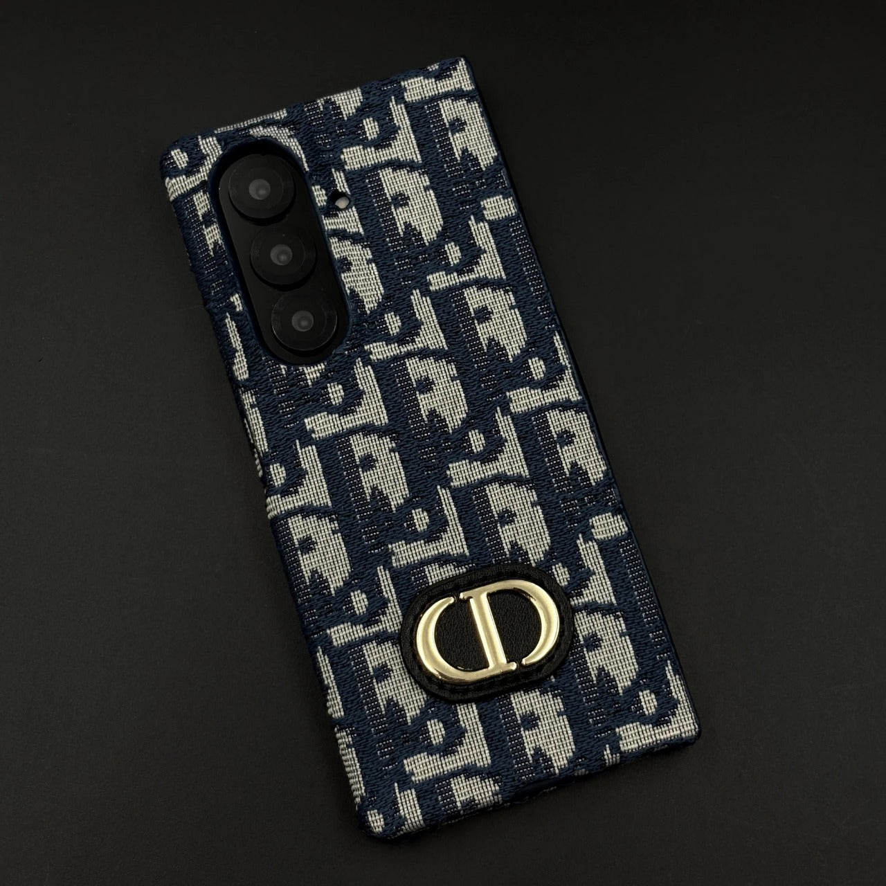 Luxury D-Inspired Fabric Case