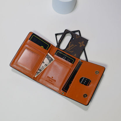 Luxury Wallet Flip Case for Z Fold