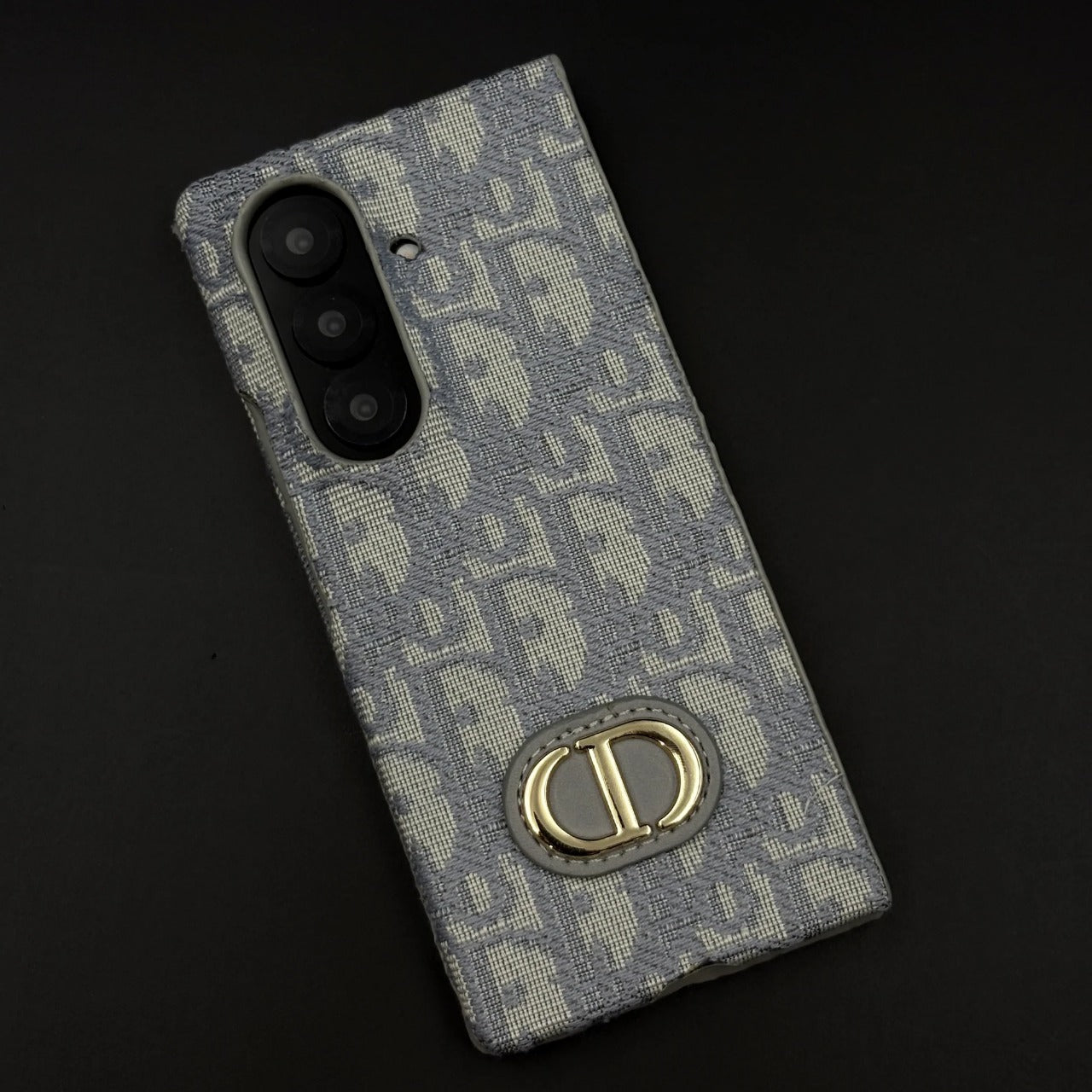 Luxury D-Inspired Fabric Case