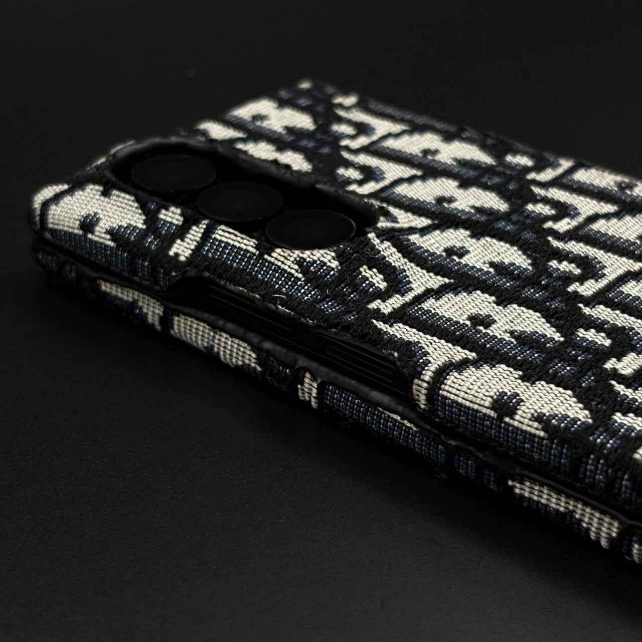 Luxury D-Inspired Fabric Case