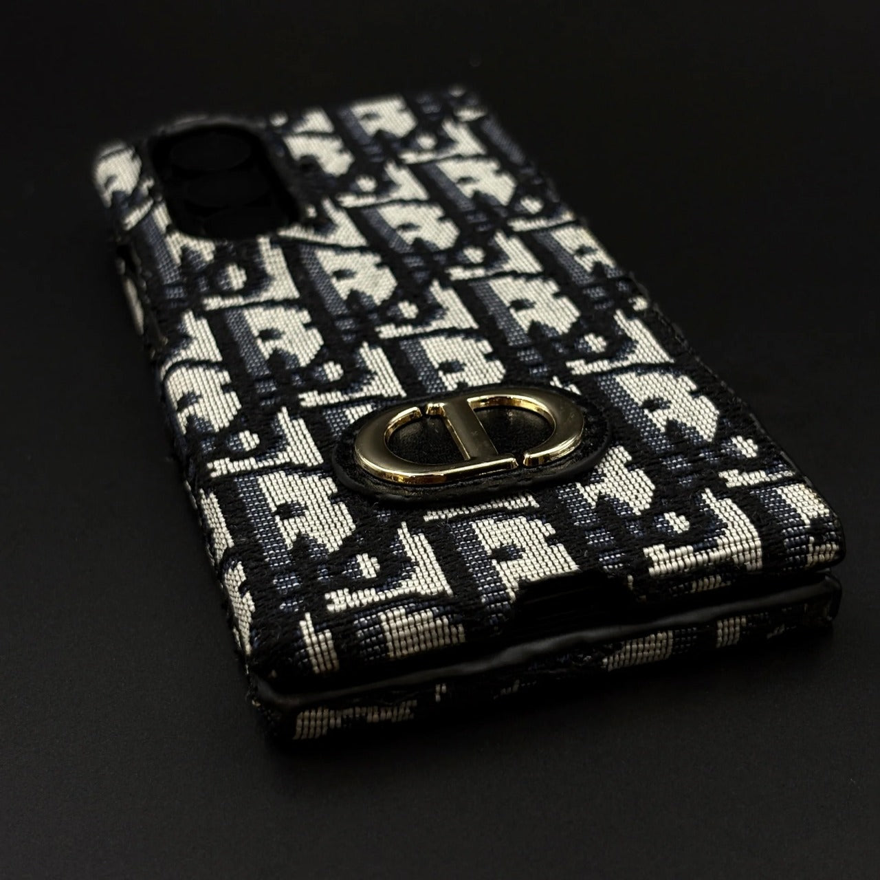 Luxury D-Inspired Fabric Case