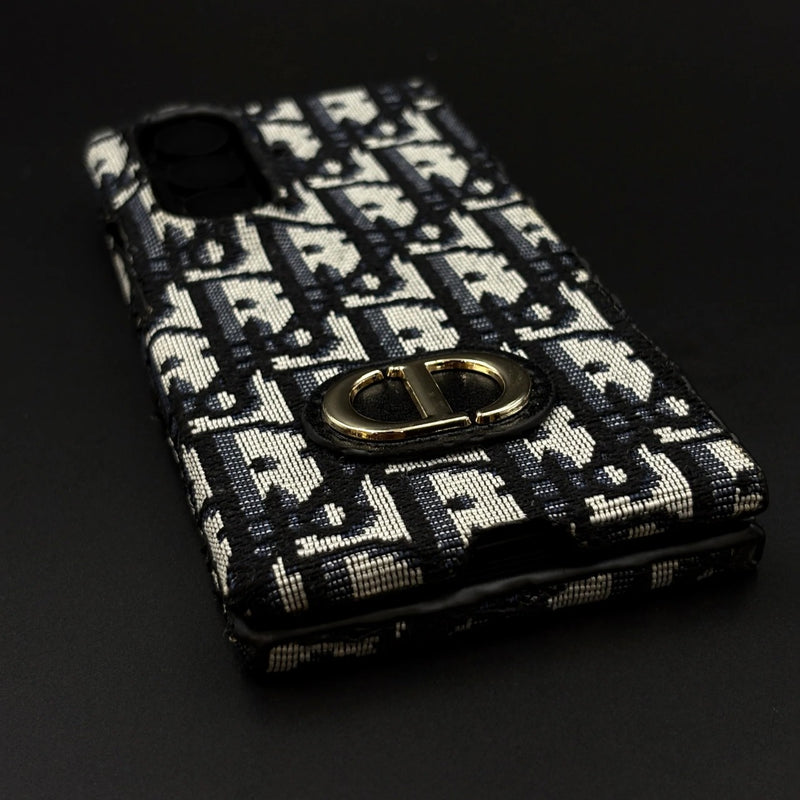 Luxury D-Inspired Fabric Case
