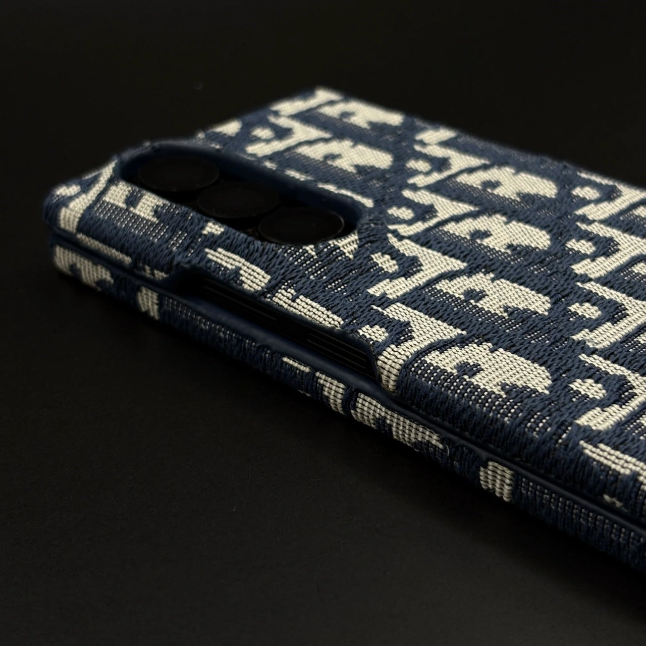 Luxury D-Inspired Fabric Case