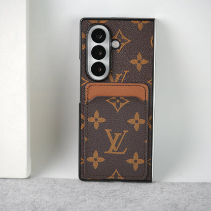 Luxury Leather Card Holder Case for Z Fold