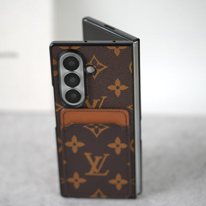 Luxury Leather Card Holder Case for Z Fold
