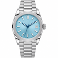 Blue Arabic Dial Platinum