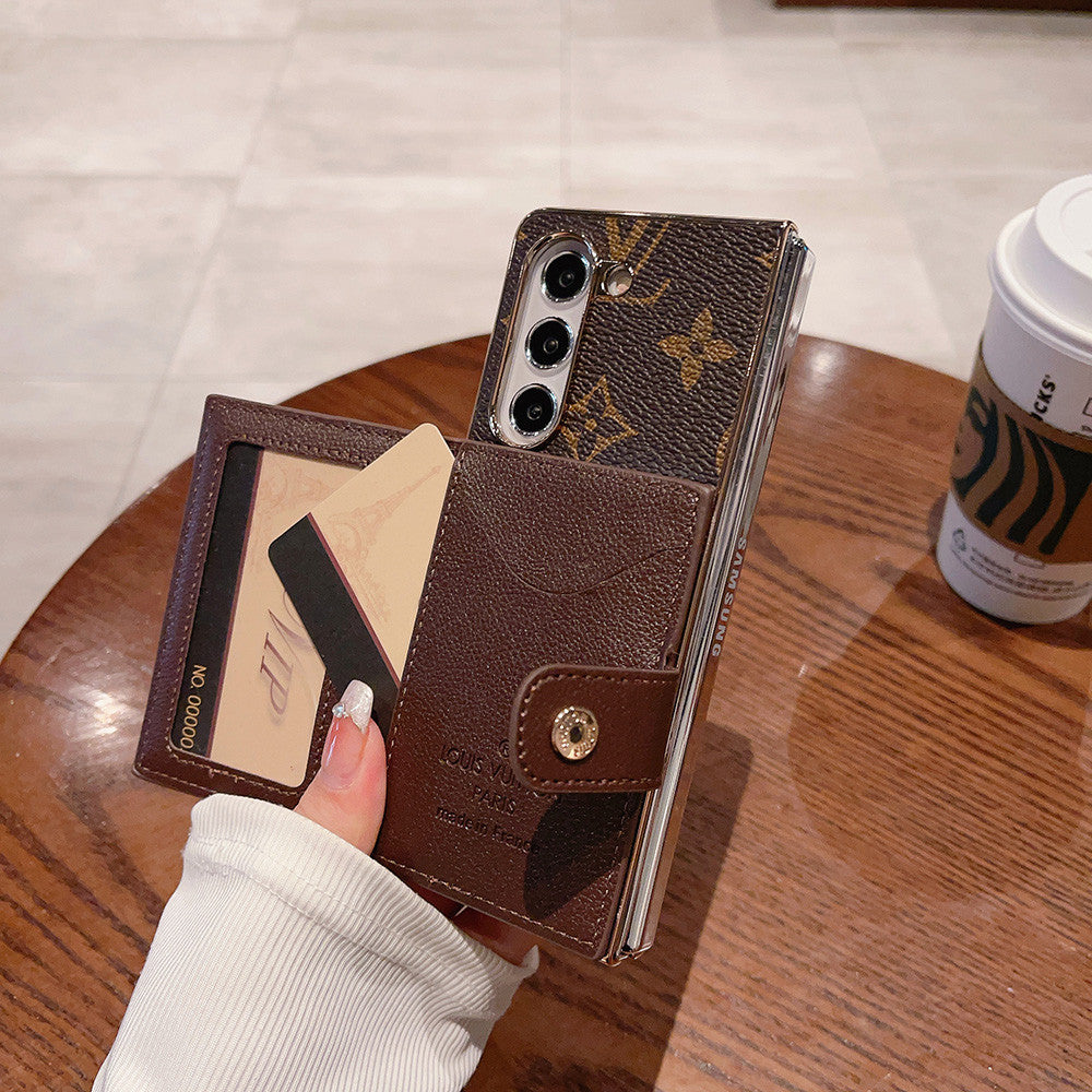 Luxury Leather Wallet Case