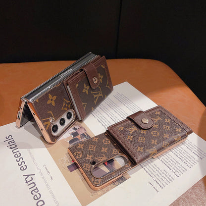 Luxury Leather Wallet Case