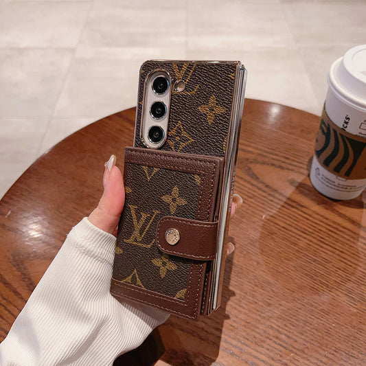 Luxury Leather Wallet Case